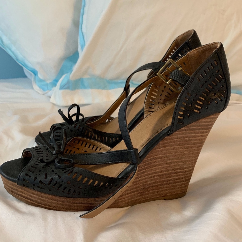 Peep Toe Wedges